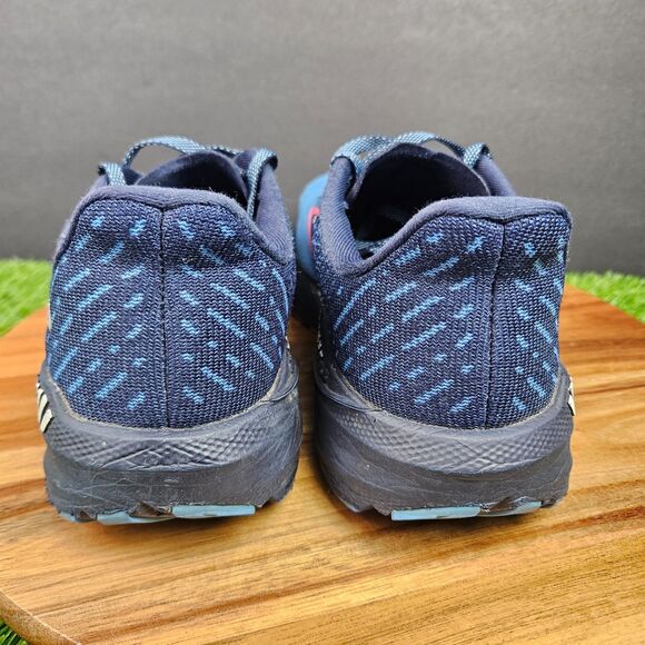 Brooks Launch GTS 10 Womens Shoes Size 8.5 Blue Black Athletic Running Sneakers - Picture 3 of 16